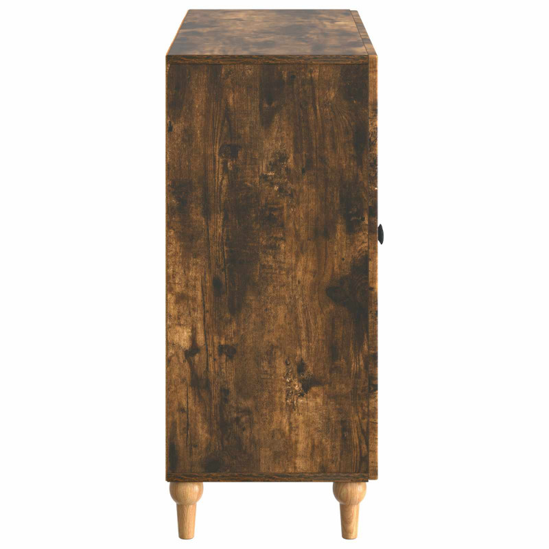 Bufet Dąb wędzony 89 x 34,5 x 80 cm Drewno inżynieryjne