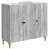 Bufet Szary Sonoma 89 x 34,5 x 80 cm Drewno inżynieryjne