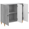 Bufet Szary Sonoma 89 x 34,5 x 80 cm Drewno inżynieryjne