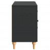 Szafka pod telewizor z szufladą Czarny 89 x 34,5 x 60 cm