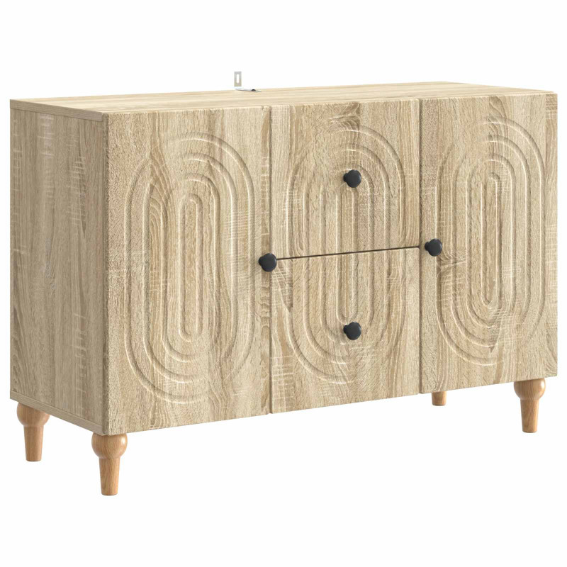 Szafka pod telewizor z szufladą dąb Sonoma 89 x 34,5 x 60 cm