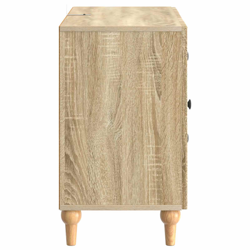 Szafka pod telewizor z szufladą dąb Sonoma 89 x 34,5 x 60 cm