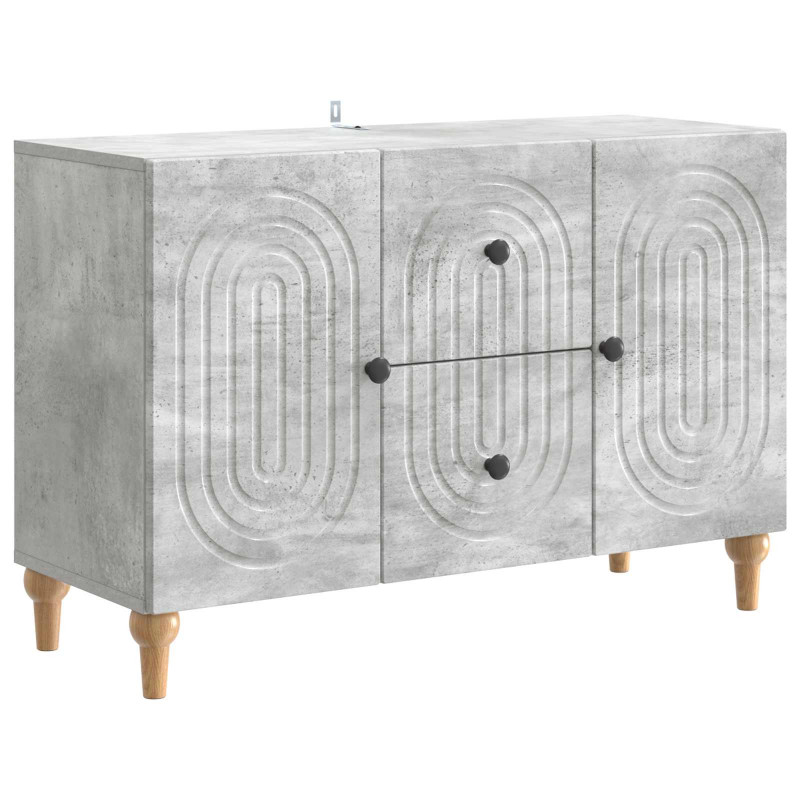 Szafka pod telewizor Betonowy szary 89 x 34,5 x 60 cm