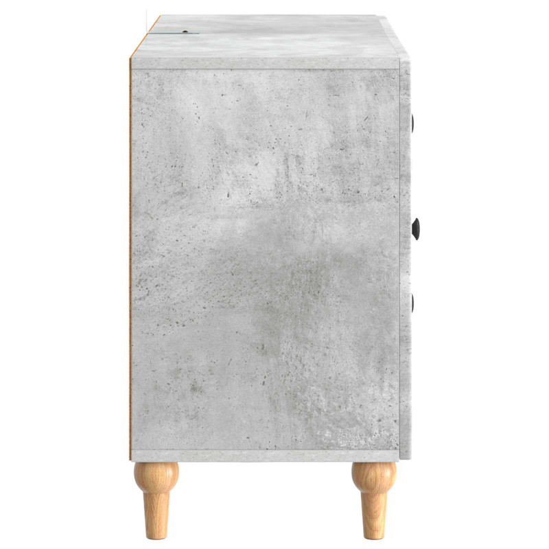 Szafka pod telewizor Betonowy szary 89 x 34,5 x 60 cm