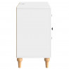 Szafka pod telewizor Biały wysoki połysk 89 x 34,5 x 60 cm