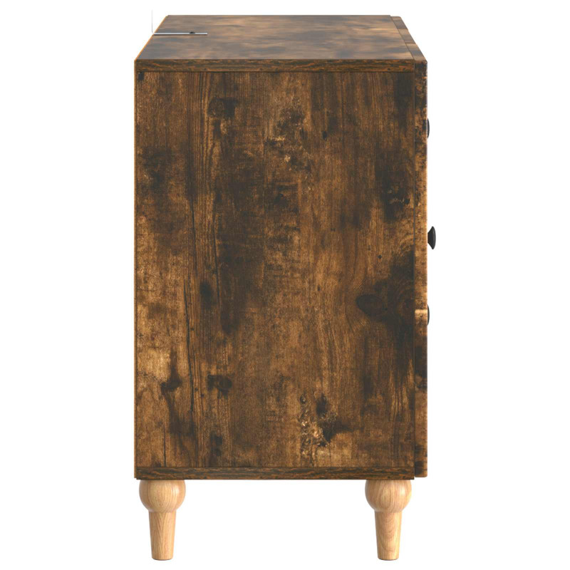 Szafka pod telewizor Dąb wędzony 89 x 34,5 x 60 cm
