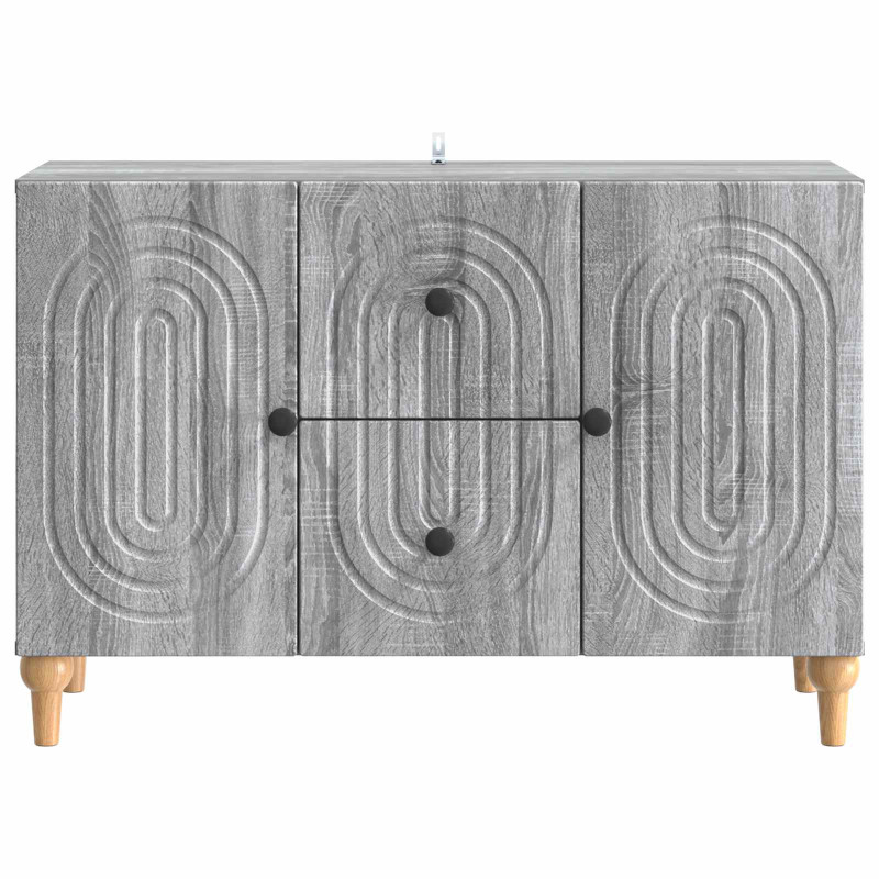 Szafka pod telewizor z szufladą Szary Sonoma 89 x 34,5 x 60 cm