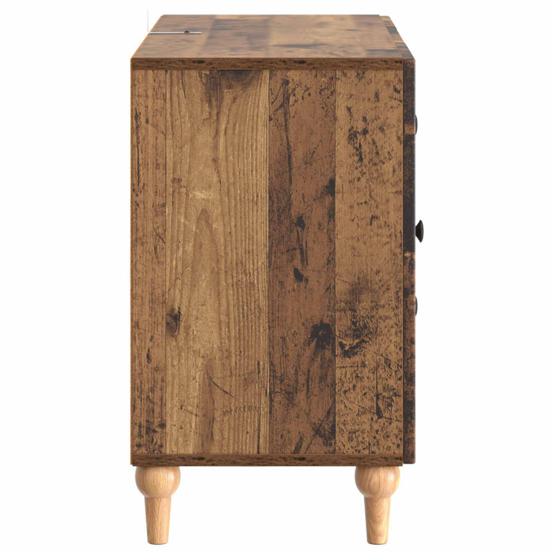 Szafka pod telewizor z szufladą Stare drewno 89 x 34,5 x 60 cm