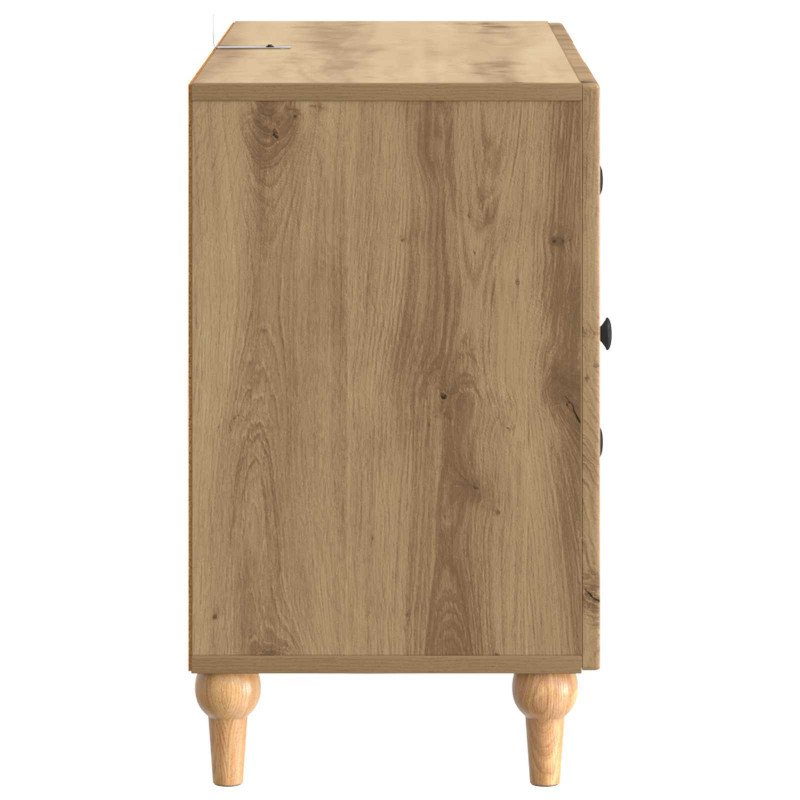 Szafka pod telewizor z szufladą Dąb artisan 89 x 34,5 x 60 cm