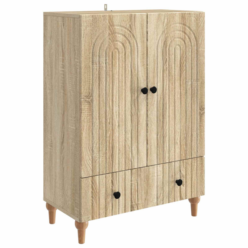 Bufet dąb Sonoma 66 x 34,5 x 95 cm Drewno inżynieryjne