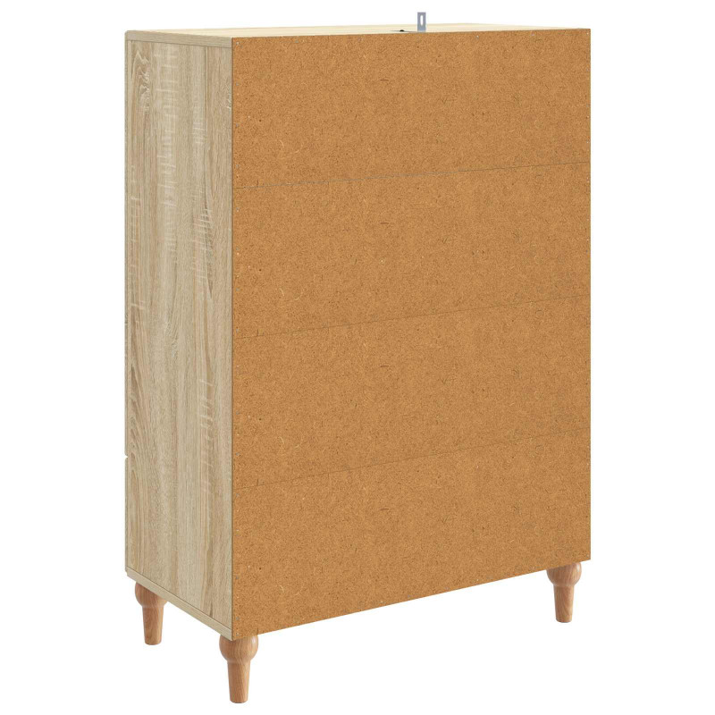 Bufet dąb Sonoma 66 x 34,5 x 95 cm Drewno inżynieryjne