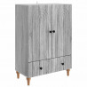 Bufet Szary Sonoma 66 x 34,5 x 95 cm Drewno inżynieryjne