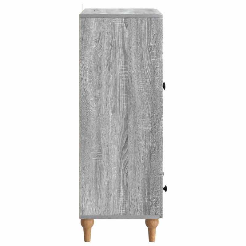 Bufet Szary Sonoma 66 x 34,5 x 95 cm Drewno inżynieryjne