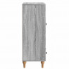 Bufet Szary Sonoma 66 x 34,5 x 95 cm Drewno inżynieryjne