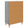 Bufet Szary Sonoma 66 x 34,5 x 95 cm Drewno inżynieryjne