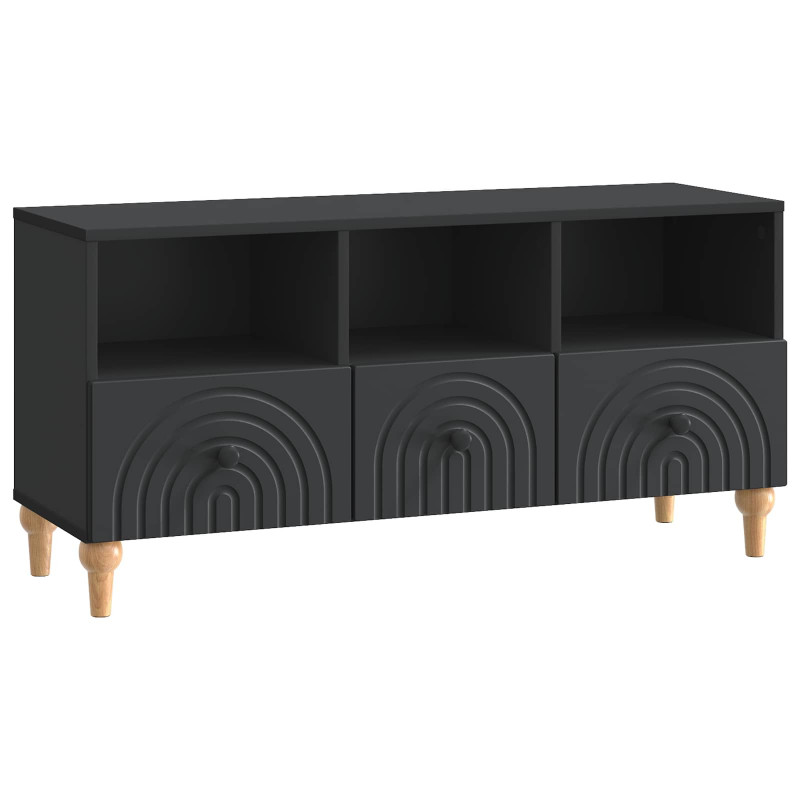 Szafka pod telewizor Czarny 102 x 34,5 x 50 cm
