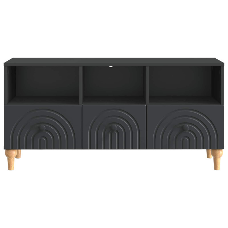 Szafka pod telewizor Czarny 102 x 34,5 x 50 cm