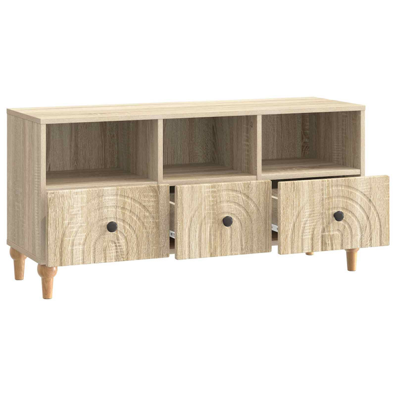 Szafka pod telewizor Dąb Sonoma 102 x 34,5 x 50 cm