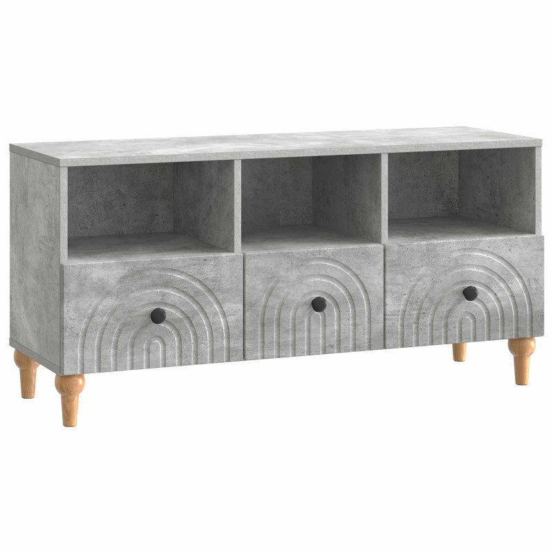 Szafka pod telewizor Betonowy Szary 102 x 34,5 x 50 cm