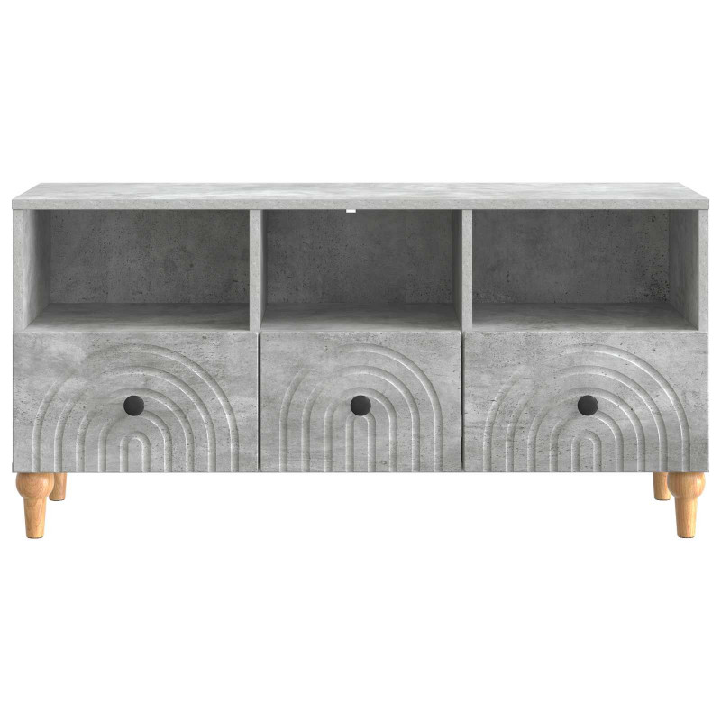 Szafka pod telewizor Betonowy Szary 102 x 34,5 x 50 cm