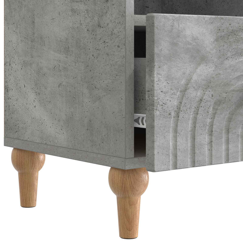 Szafka pod telewizor Betonowy Szary 102 x 34,5 x 50 cm