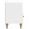Szafka pod telewizor Biały Wysoki Połysk 102 x 34,5 x 50 cm