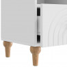 Szafka pod telewizor Biały Wysoki Połysk 102 x 34,5 x 50 cm