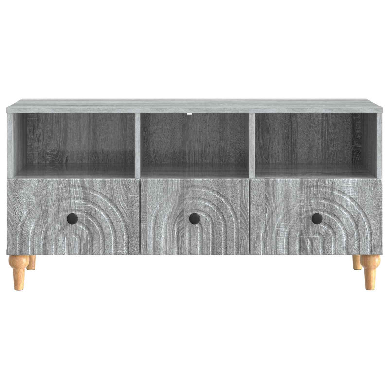 Szafka pod telewizor Szary Sonoma 102 x 34,5 x 50 cm