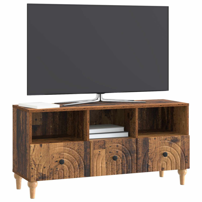 Szafka pod telewizor Stare drewno 102 x 34,5 x 50 cm