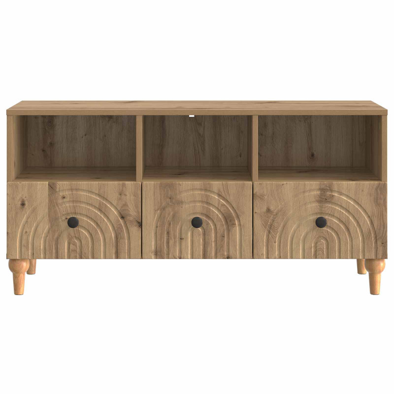 Szafka pod telewizor Dąb Rzemieślniczy 102 x 34,5 x 50 cm
