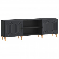 Szafka pod telewizor Czarny 150 x 31 x 50 cm
