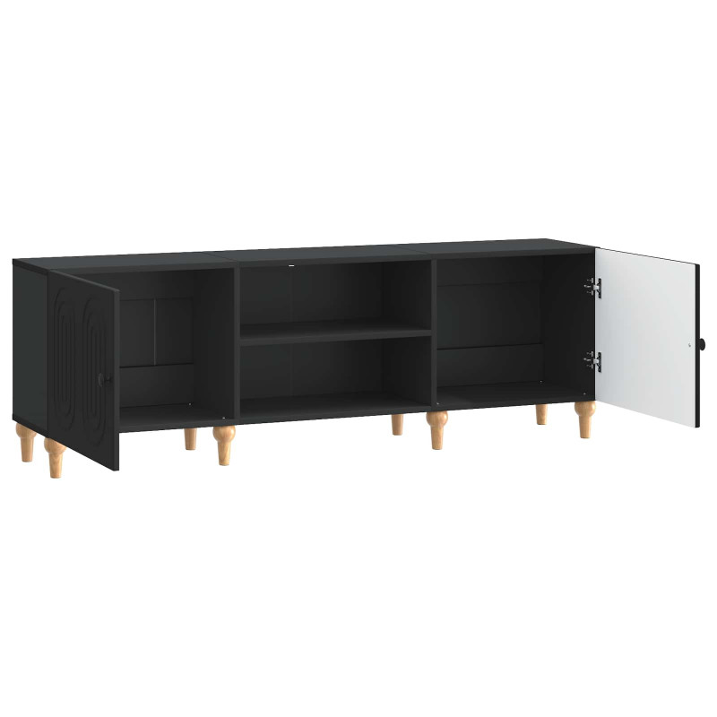 Szafka pod telewizor Czarny 150 x 31 x 50 cm