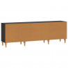 Szafka pod telewizor Czarny 150 x 31 x 50 cm