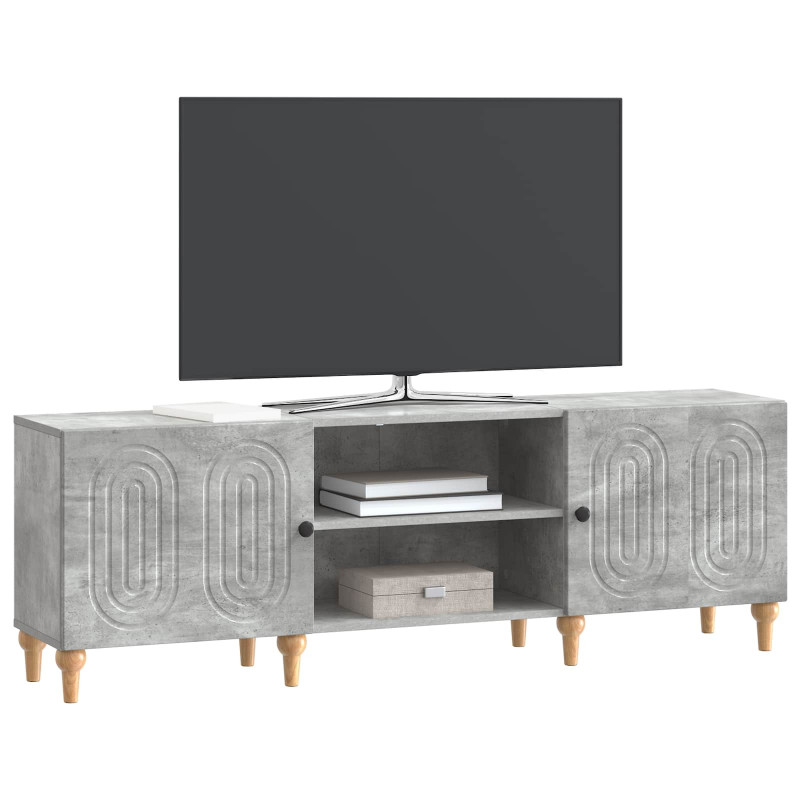 Szafka pod telewizor Betonowy szary 150 x 31 x 50 cm