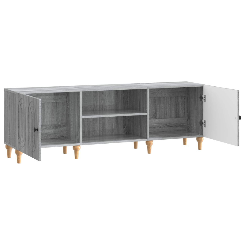 Szafka pod telewizor Szary Sonoma 150 x 31 x 50 cm