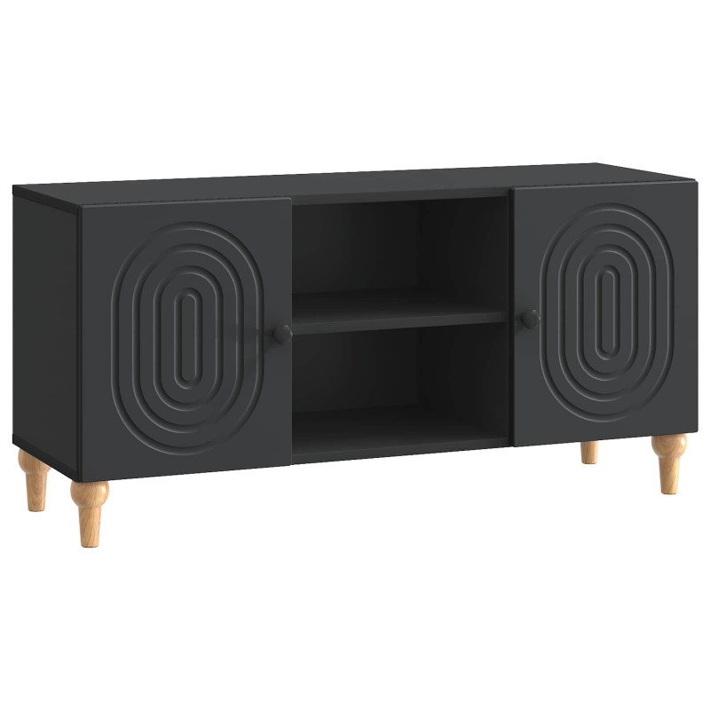Szafka pod telewizor Czarny 102 x 34,5 x 50 cm