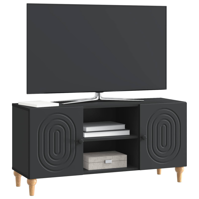 Szafka pod telewizor Czarny 102 x 34,5 x 50 cm