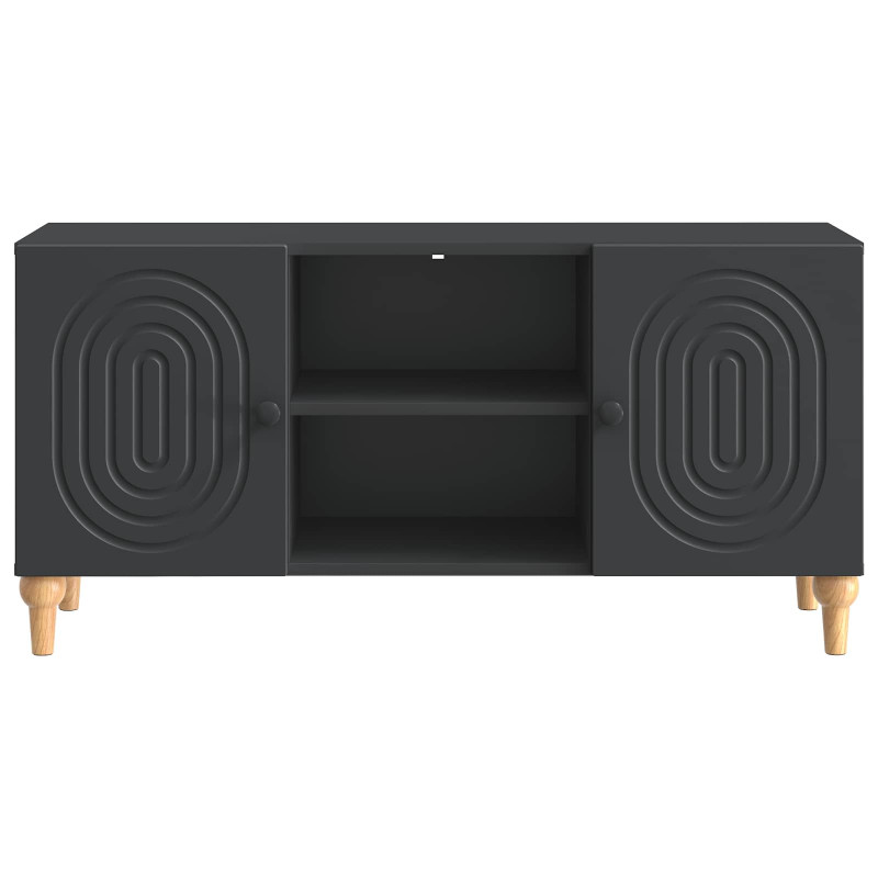 Szafka pod telewizor Czarny 102 x 34,5 x 50 cm
