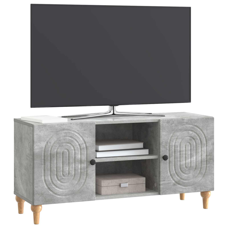 Szafka pod telewizor Betonowy szary 102 x 34,5 x 50 cm