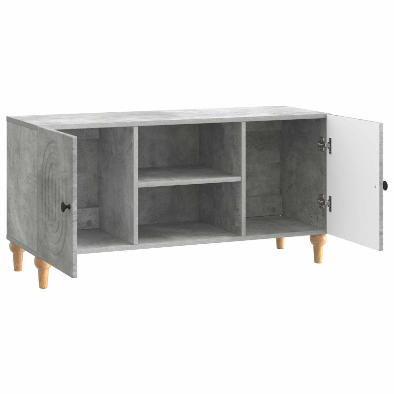 Szafka pod telewizor Betonowy szary 102 x 34,5 x 50 cm