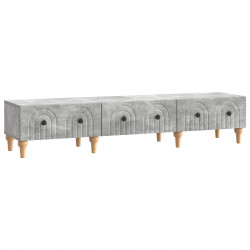 Szafka pod telewizor Betonowy szary 147 x 34,5 x 30 cm