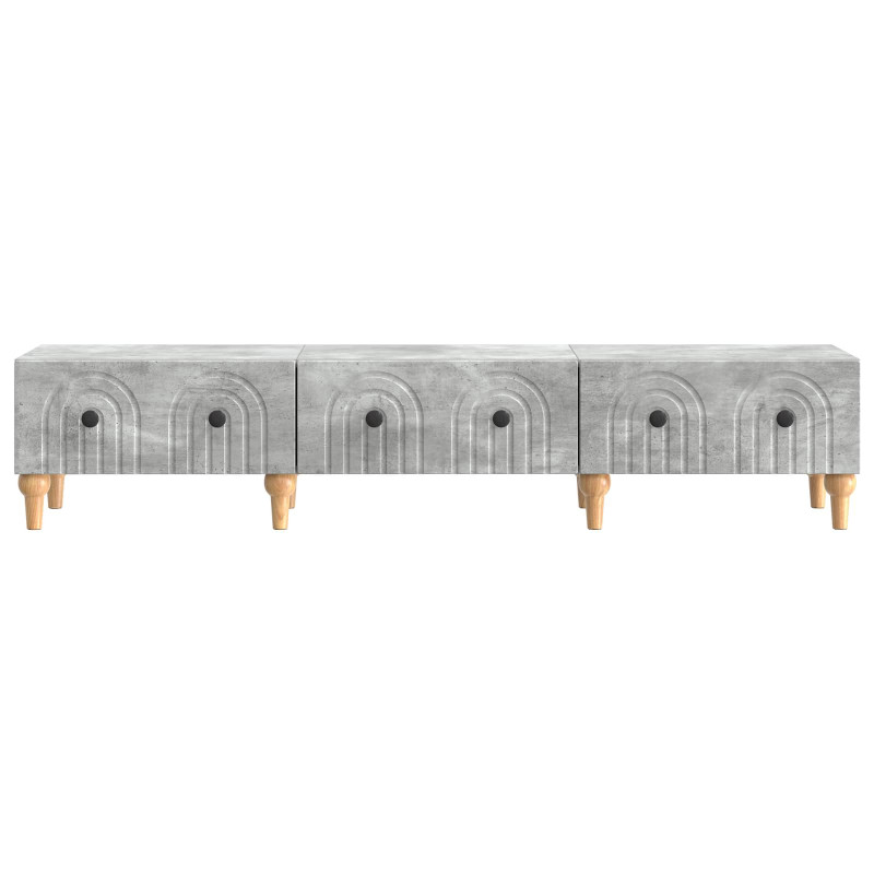 Szafka pod telewizor Betonowy szary 147 x 34,5 x 30 cm