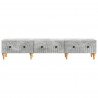 Szafka pod telewizor Betonowy szary 147 x 34,5 x 30 cm