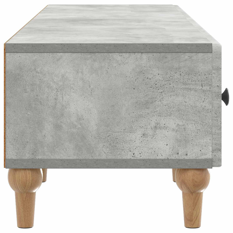 Szafka pod telewizor Betonowy szary 147 x 34,5 x 30 cm