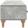 Szafka pod telewizor Betonowy szary 147 x 34,5 x 30 cm