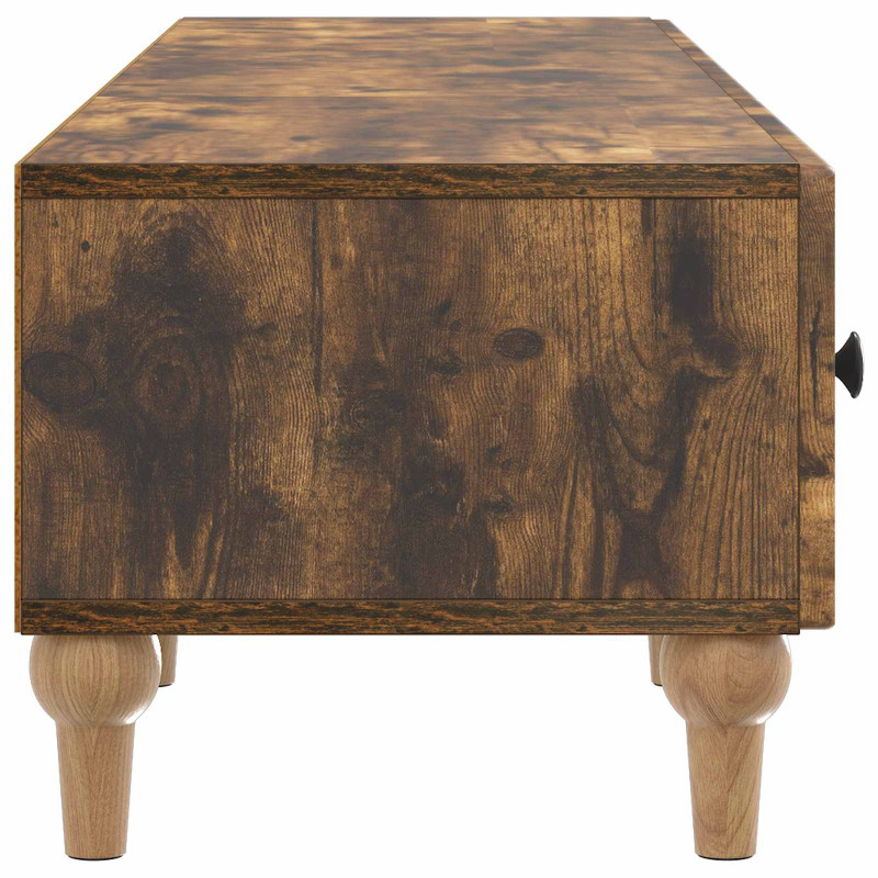 Szafka pod telewizor z szufladą Dąb wędzony 147 x 34,5 x 30 cm