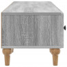 Szafka pod telewizor z szufladą Szary Sonoma 147 x 34,5 x 30 cm