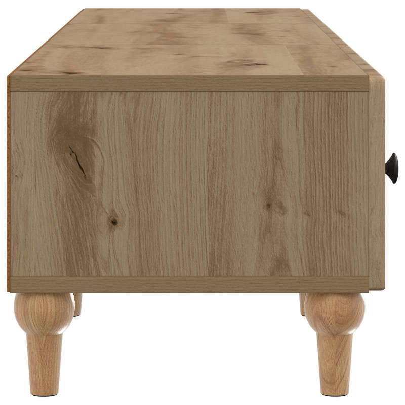 Szafka pod telewizor z szufladą Dąb artisan 147 x 34,5 x 30 cm