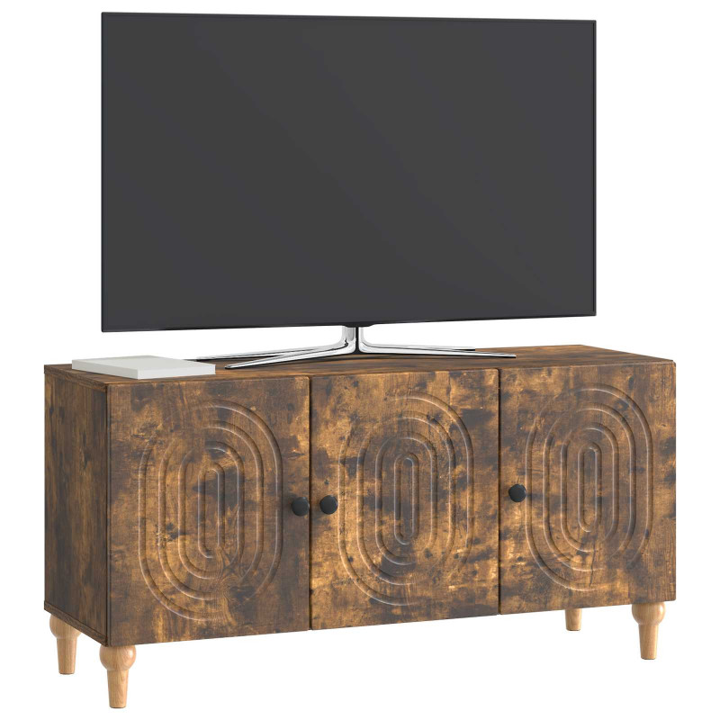 Szafka pod telewizor Dąb wędzony 99 x 34,5 x 50 cm