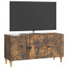Szafka pod telewizor Dąb wędzony 99 x 34,5 x 50 cm